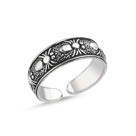 Tevuli Gümüş Çocuk Yüzüğü- Eklem Yüzüğü- Ayak Yüzüğü